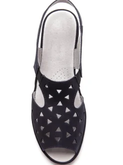 Sandales ultra souples cuir aérosemelle® Femme Sandales