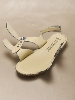 Sale Sandales ultra souples en cuir Femme Sandales