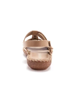 Sale Sandales ultra souples en cuir Femme Sandales