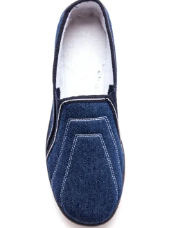 Best Sans-gêne en toile élastiquées côtés Femme Chaussures En Toile