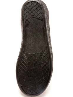 Discount Sans-gêne en velours lot de 2 paires Femme Pantoufles, Chaussons