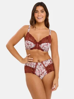 Shorty Amelie Print Culotte, Slip, Shorty