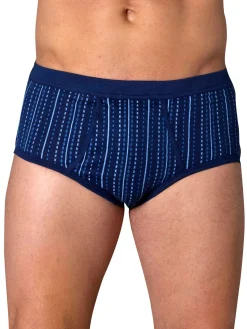 New Slips hauts ouverts pur coton lot de 6 Homme Slip