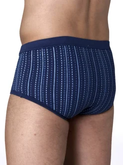 New Slips hauts ouverts pur coton lot de 6 Homme Slip