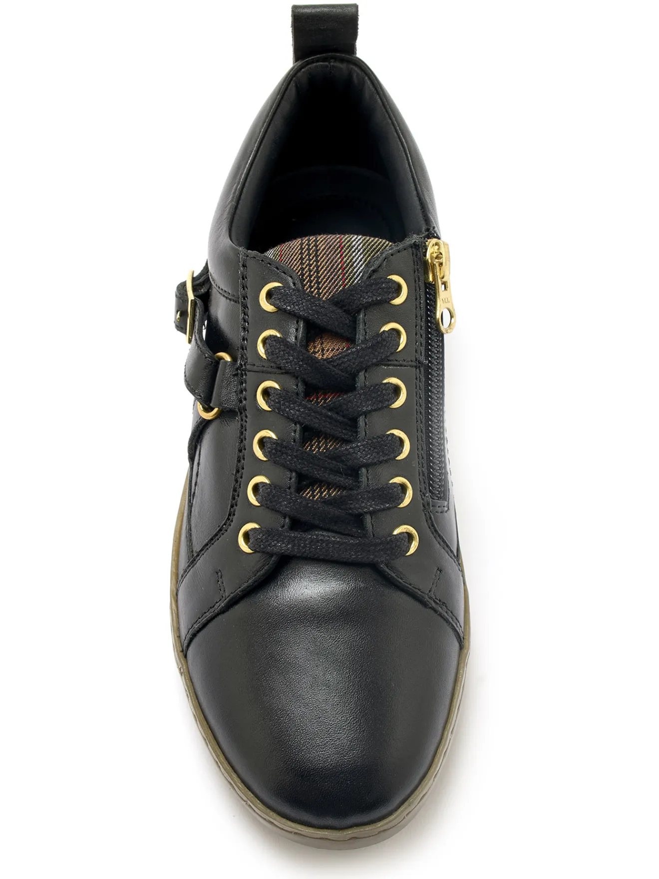 Hot Sneakers basses à lacets et zip côté Femme Baskets, Derbies