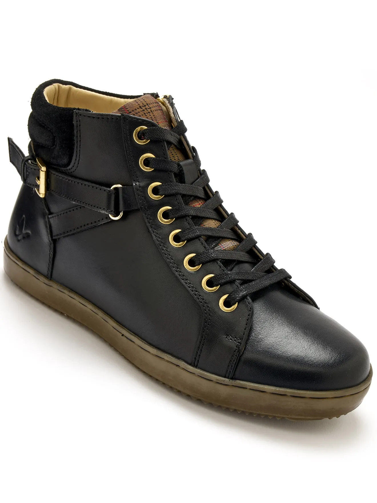 Online Sneakers montantes avec zip et lacets Femme Baskets, Derbies