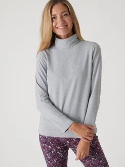 Sale Sous-pull extensible Femme Pull|T-Shirt