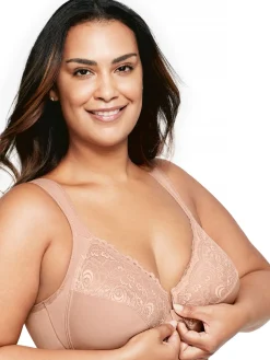 Sale Soutien-gorge agrafé devant Avec Armatures