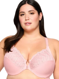 Hot Soutien-gorge agrafé devant Wonderwire Avec Armatures