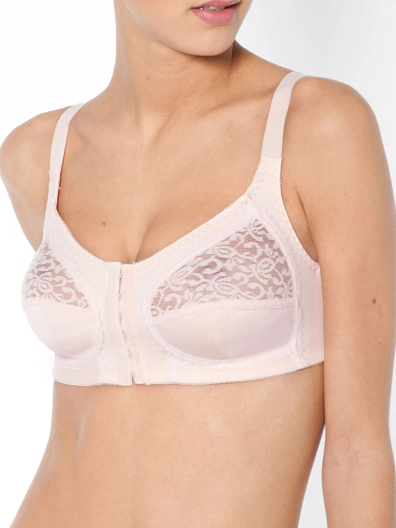 Sale Soutien-gorge agrafé devant Agrafé Devant|Sans Armatures