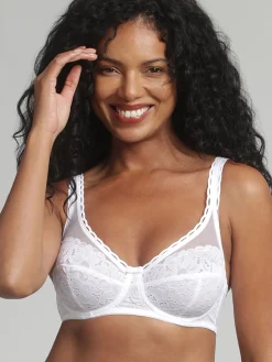 Sale Soutien-gorge Coeur croisé féminin Avec Armatures