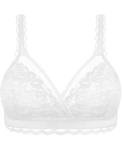 Hot Soutien-gorge Coeur Croisé féminin Sans Armatures