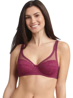 Sale Soutien-gorge Coeur croisé féminin Avec Armatures
