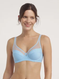 Hot Soutien-gorge Coeur croisé féminin Avec Armatures