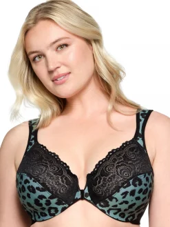 Clearance Soutien-gorge Elegance, agrafage devant Avec Armatures