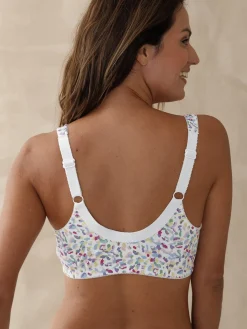 Hot Soutien-gorge en coton sans armatures Agrafé Devant|Sans Armatures