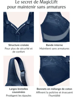 Best Soutien-gorge Minimiseur MagicLift Minimiseur|Sans Armatures