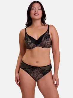 Hot Soutien-gorge plongeant à armatures Léna Avec Armatures