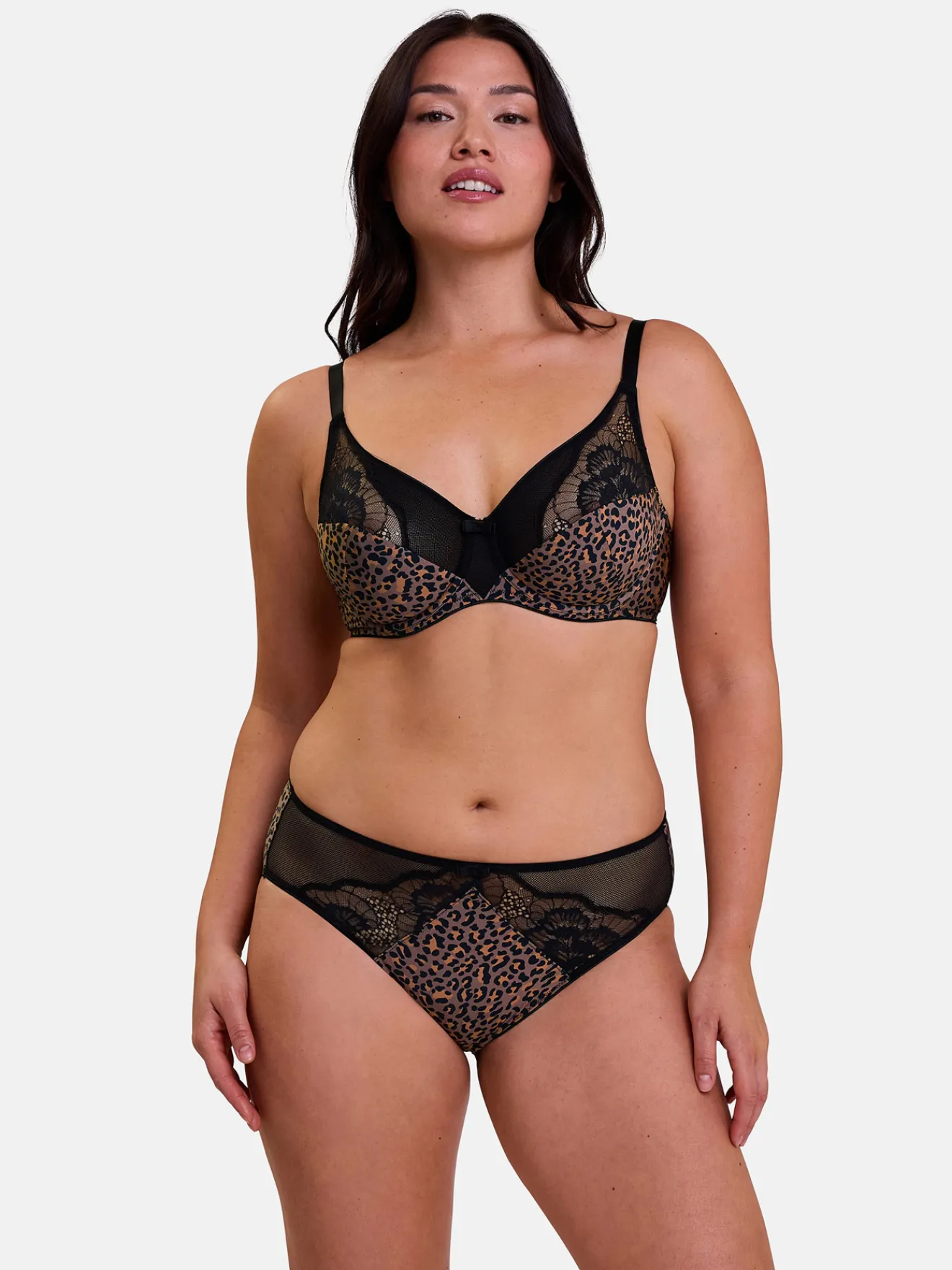 Hot Soutien-gorge plongeant à armatures Léna Avec Armatures
