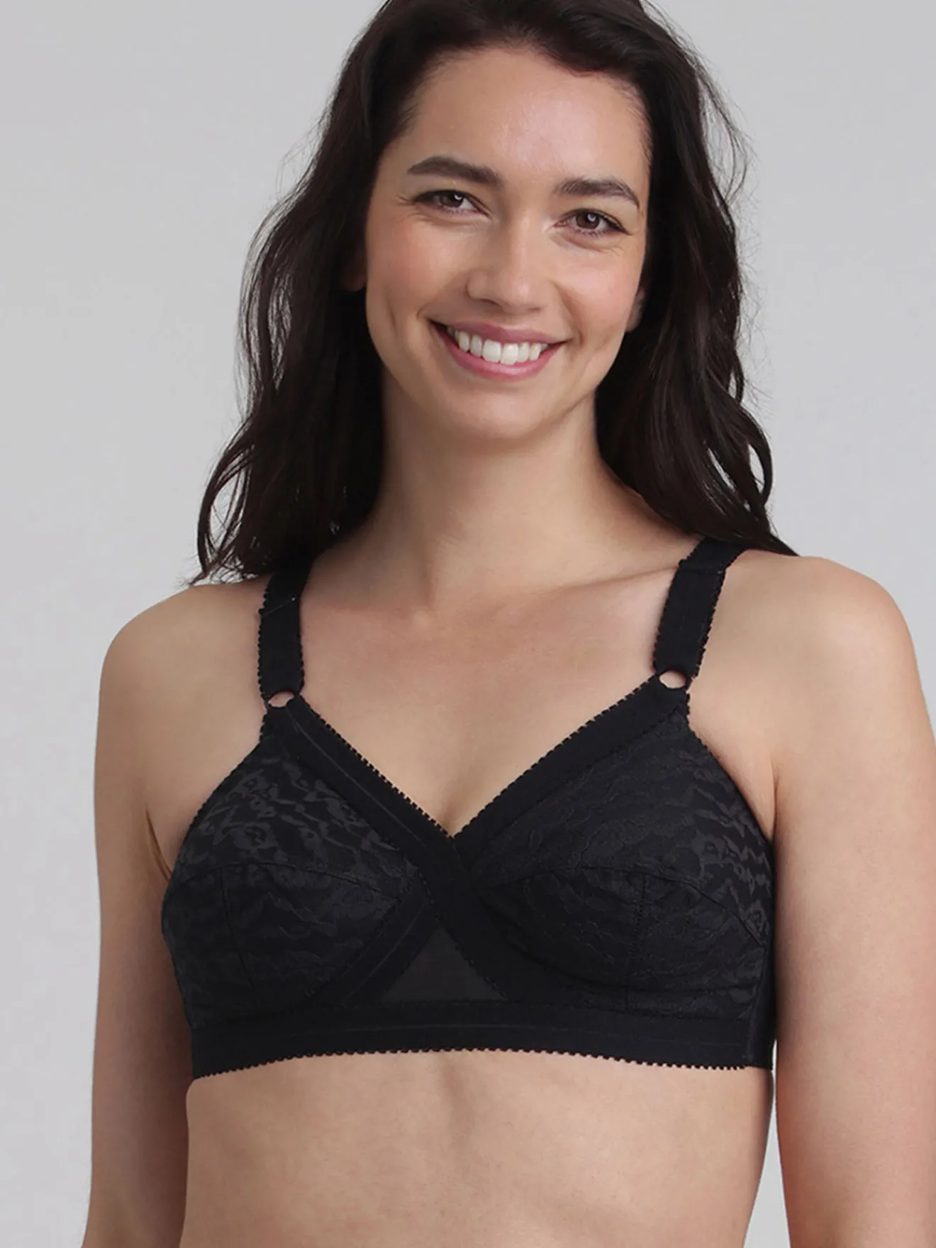 Hot Soutien-gorge sans armature Coeur Croisé Sans Armatures