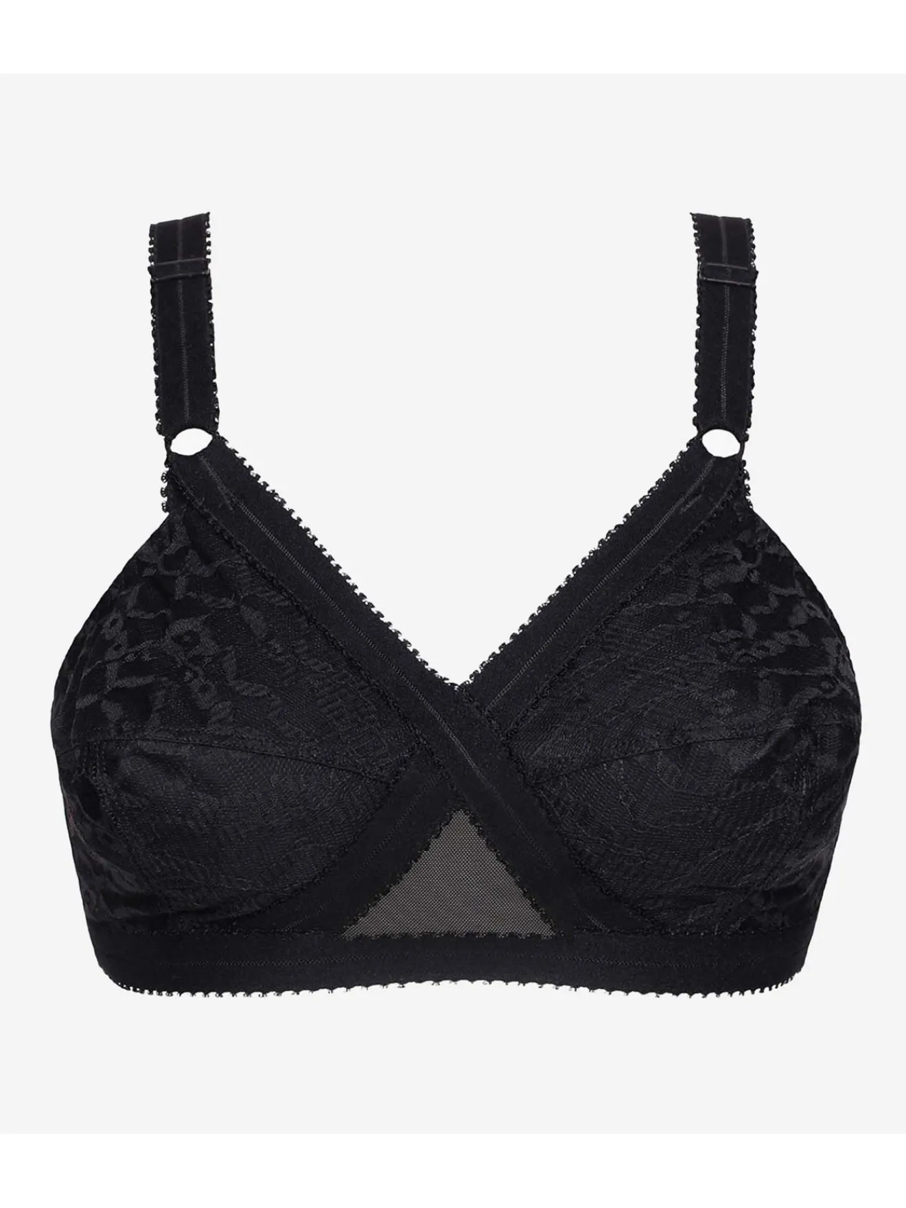 Hot Soutien-gorge sans armature Coeur Croisé Sans Armatures