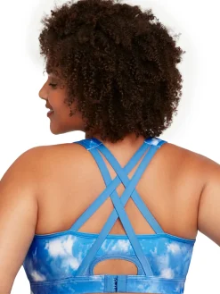 Discount Soutien-gorge sport fermeture éclair Sans Armatures