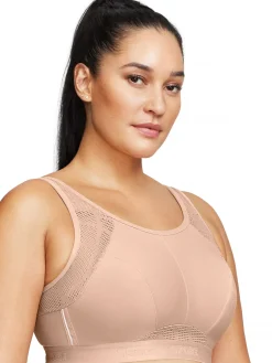 Clearance Soutien-gorge Sport Mesh anti-humidité Sans Armatures