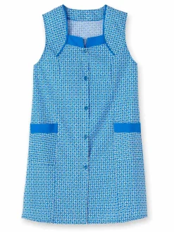 Clearance Tablier 3/4 sans manches tout boutonné Femme Tablier