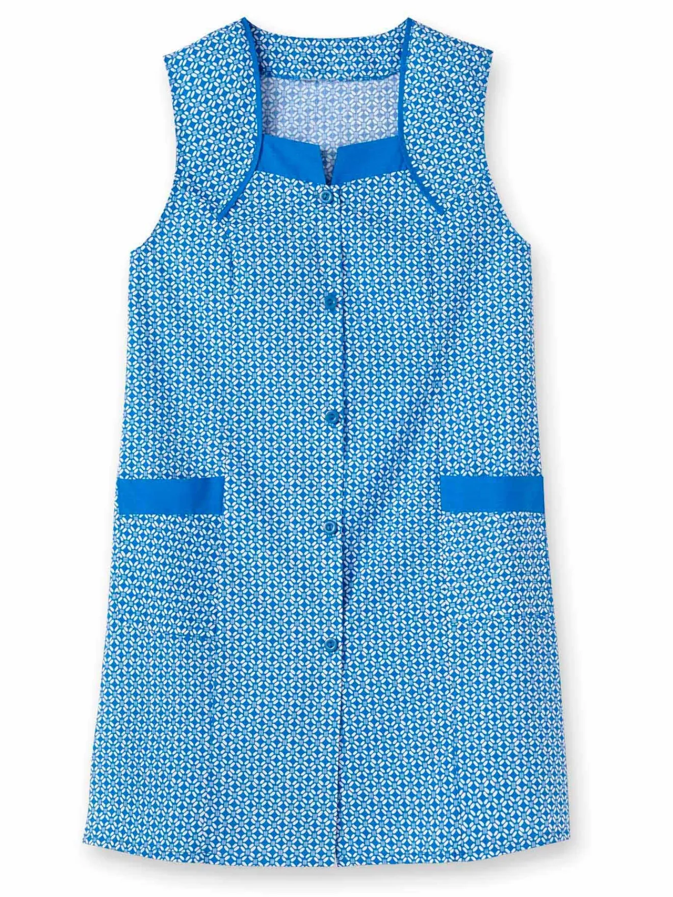 Clearance Tablier 3/4 sans manches tout boutonné Femme Tablier