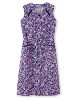 Outlet Tablier boutonné 50% coton Femme Tablier