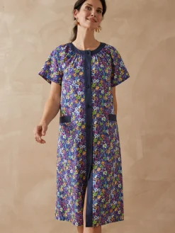 Online Tablier boutonné forme housse Femme Tablier