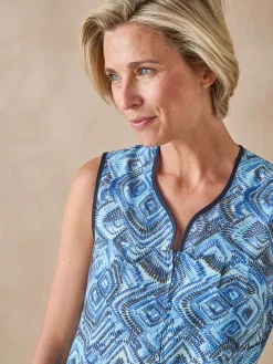 Outlet Tablier entièrement zippé sans manches Femme Tablier