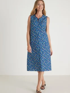 Tablier zippé sans manches Femme Tablier