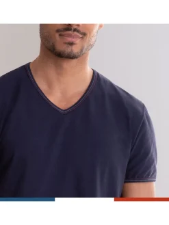 Tee-shirt col V homme Fait en France Homme Maillot De Corps