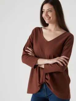 Online Tee-shirt côtes plates Femme T-Shirt