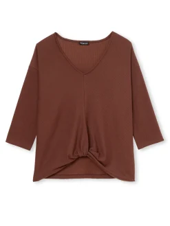 Online Tee-shirt côtes plates Femme T-Shirt