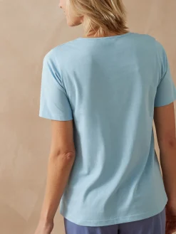 Online Tee-shirt de pyjama manches courtes Pyjama