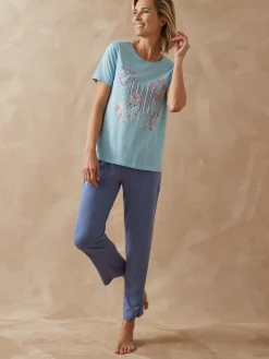 Online Tee-shirt de pyjama manches courtes Pyjama