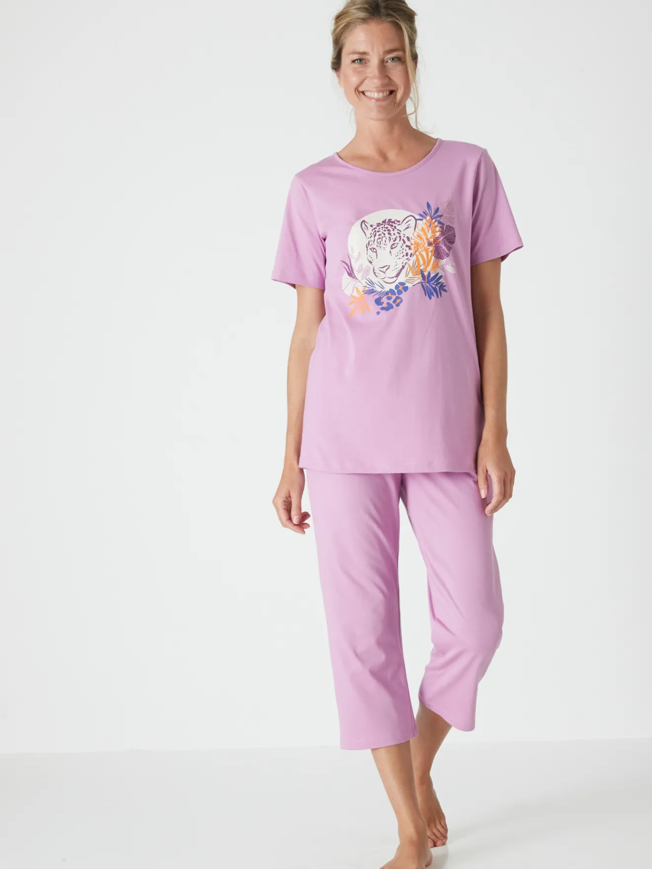 Clearance Tee-shirt de pyjama manches courtes Pyjama