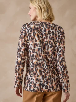 Discount Tee-shirt en maille gaufrée Femme T-Shirt