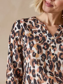 Discount Tee-shirt en maille gaufrée Femme T-Shirt