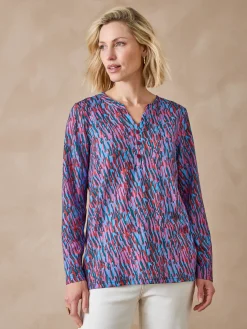 Outlet Tee-shirt en maille gaufrée Femme T-Shirt