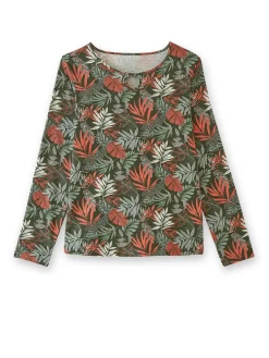 Clearance Tee-shirt encolure fantaisie Femme T-Shirt