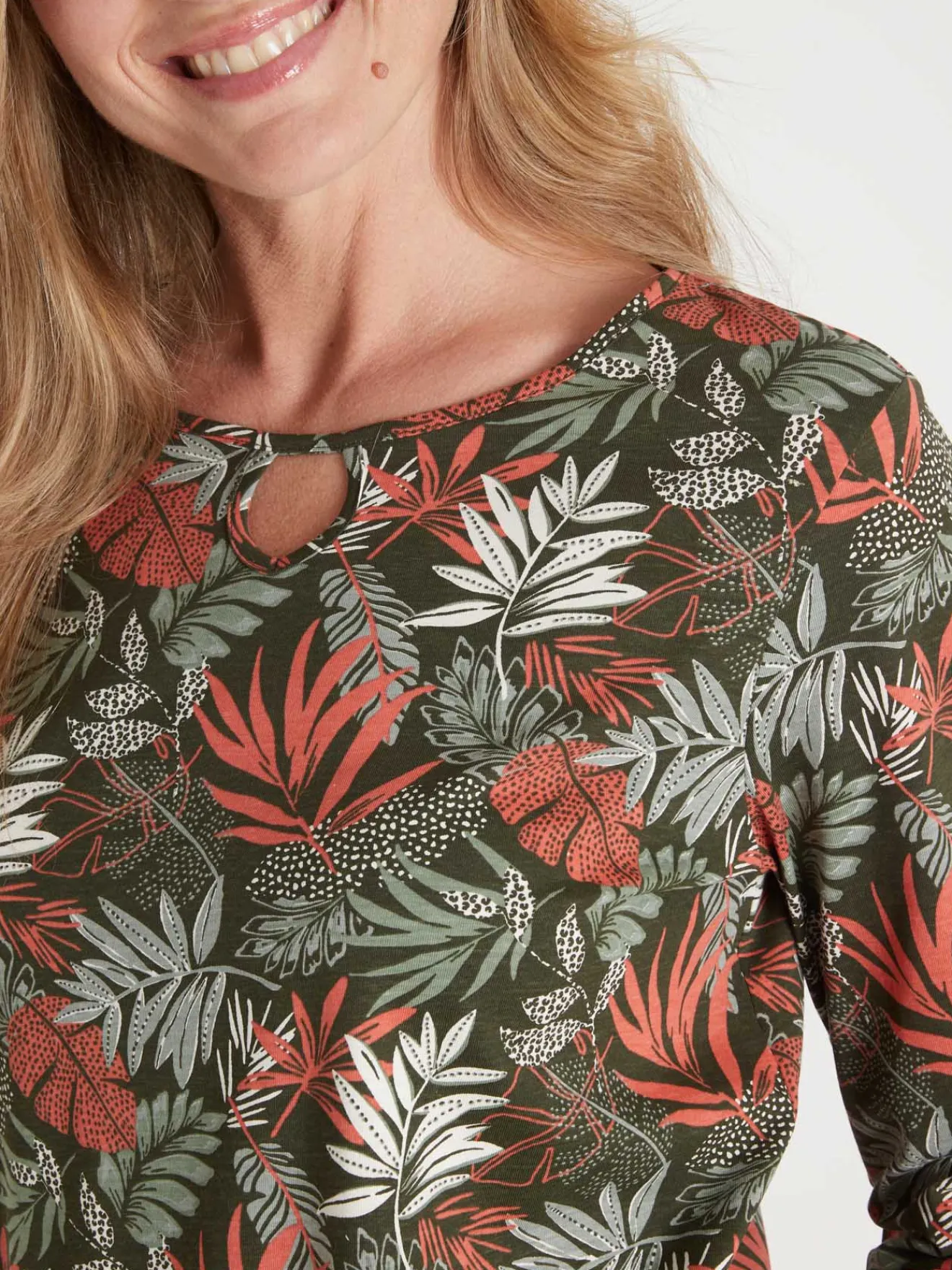 Clearance Tee-shirt encolure fantaisie Femme T-Shirt