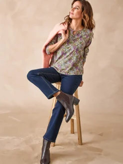 Tee-shirt encolure fantaisie Femme T-Shirt