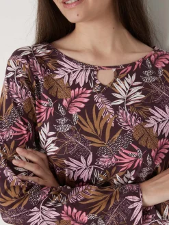 Discount Tee-shirt encolure fantaisie Femme T-Shirt