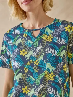 Best Tee-shirt encolure fantaisie Femme T-Shirt