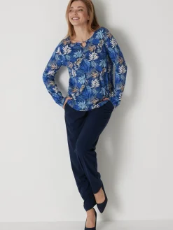 Tee-shirt encolure fantaisie Femme T-Shirt