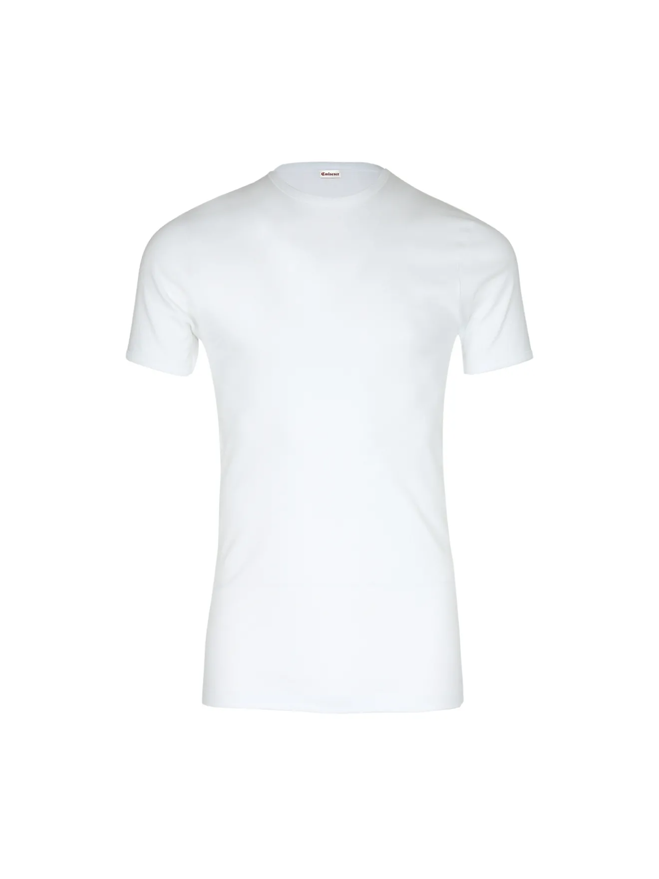 Discount Tee-shirt encolure ronde, pur coton Homme Maillot De Corps