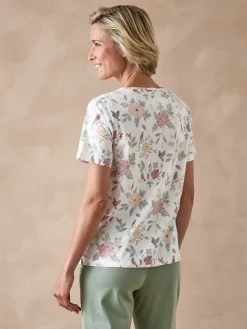 New Tee-shirt manches courtes maille coton Pyjama